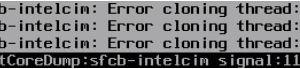 Intel CIM error after update/upgrade ESXi host