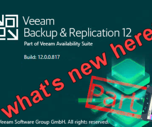 What (else) is new in Veeam VBR v12 (Part 3/Tape)