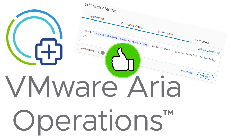 VMware Aria Operations – go beyond standard Super Metrics